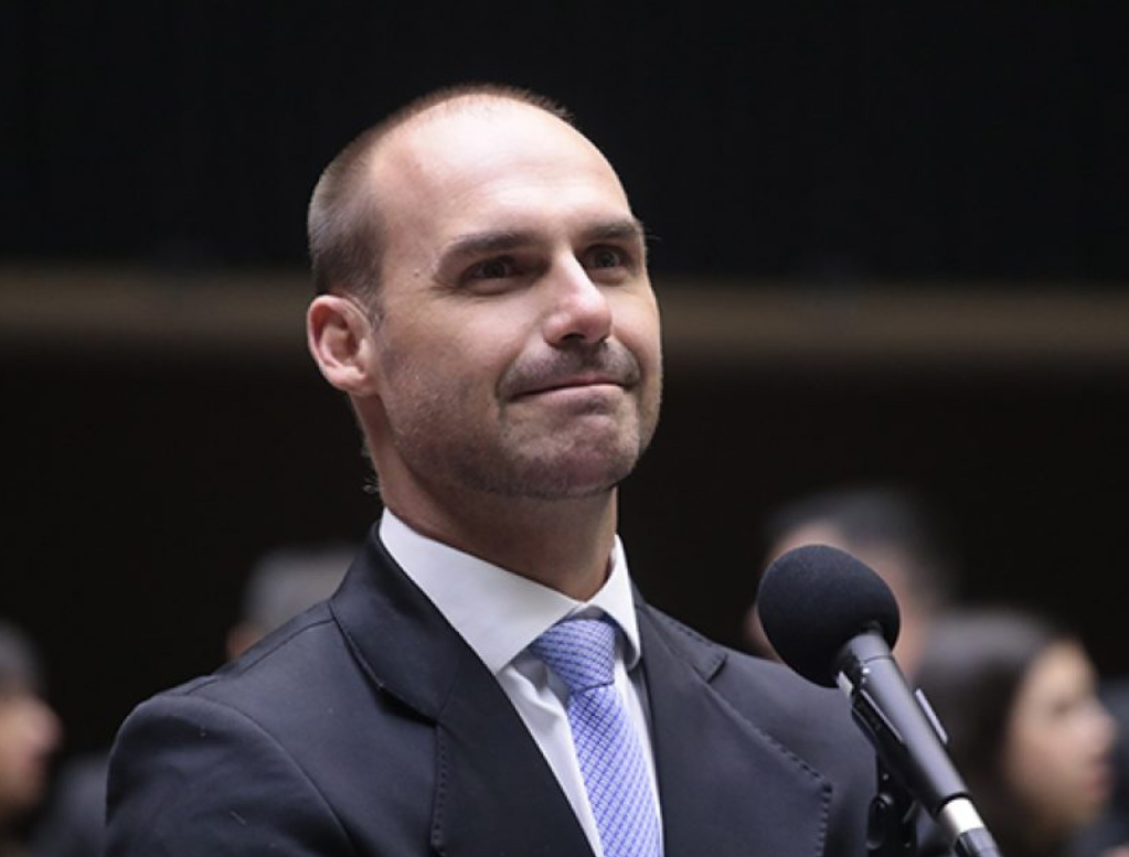 Imagem de Bateu o desespero em Eduardo Bolsonaro